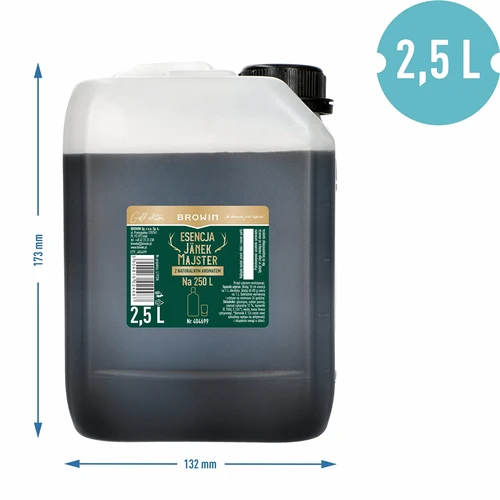 Esencia Jänek Majster, 2,5 L na 250 L hotového nápoja - 3