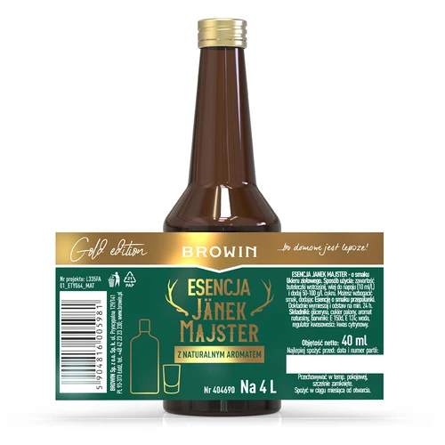Esencia Jänek Majster na 4 L, 40 ml - 6