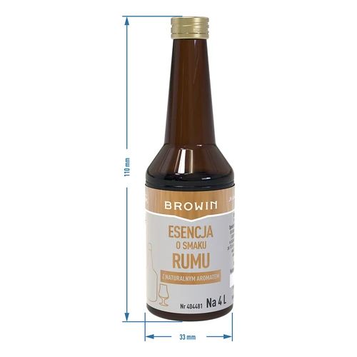 Esencia s chuťou rumu na 4 L - 40 ml - 7
