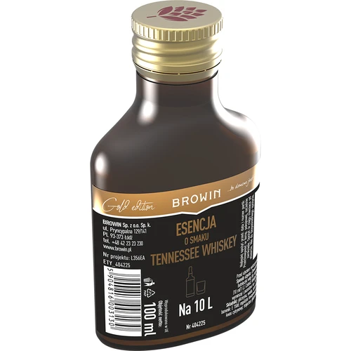 Esencia s príchuťou Tennessee whiskey na 10 l – 100 ml - 2