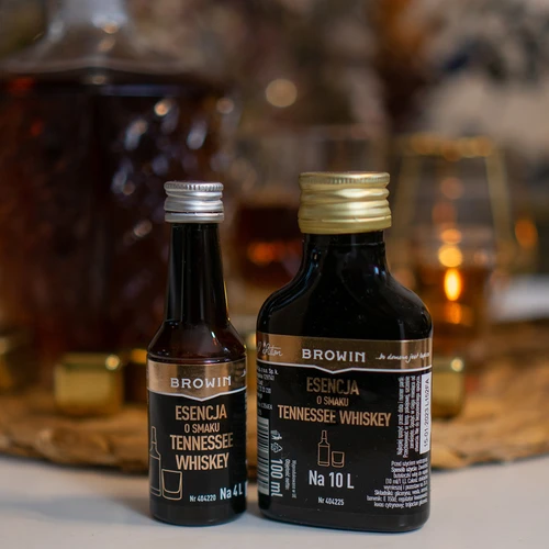 Esencia s príchuťou Tennessee whiskey na 10 l – 100 ml - 10