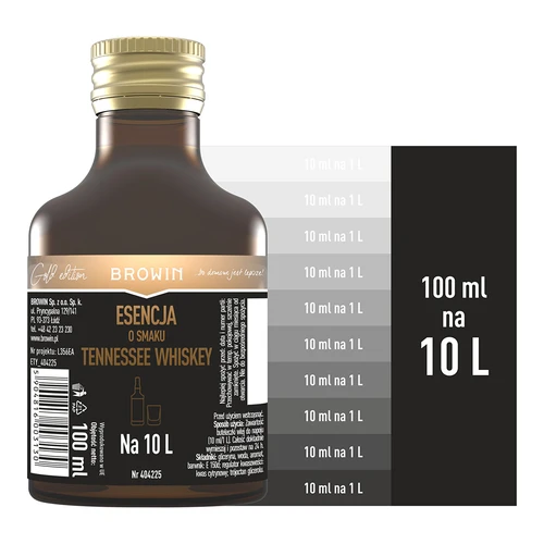Esencia s príchuťou Tennessee whiskey na 10 l – 100 ml - 5