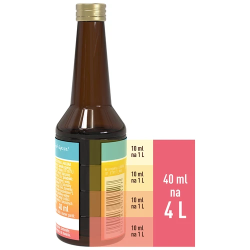 Esencia s citrónovo-malinovou príchuťou - 40 ml, na 4L - 5