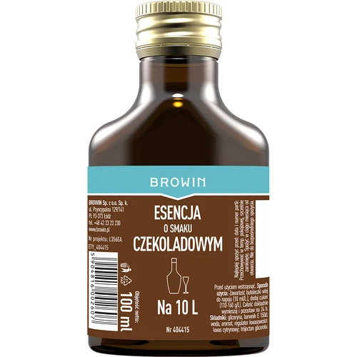 Esencia s čokoládovou príchuťou 100 ml na 10 L