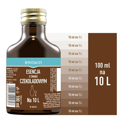 Esencia s čokoládovou príchuťou 100 ml na 10 L - 4