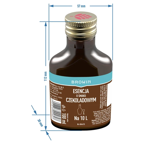 Esencia s čokoládovou príchuťou 100 ml na 10 L - 5