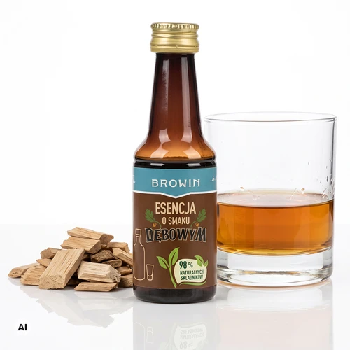 Esencia s dubovou príchuťou, s prírodnou arómou a extraktom – 40 ml, na 4 L - 4