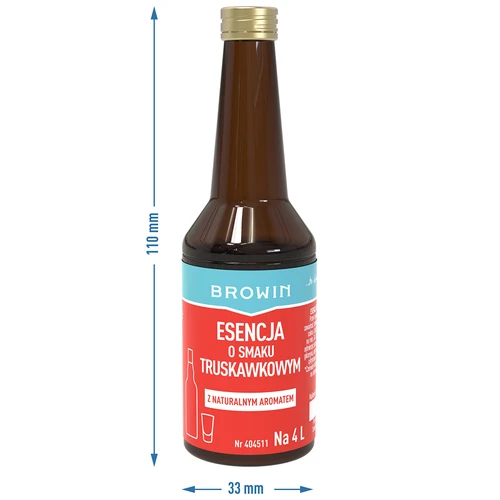 Esencia s jahodovou príchuťou, 40 ml - 6