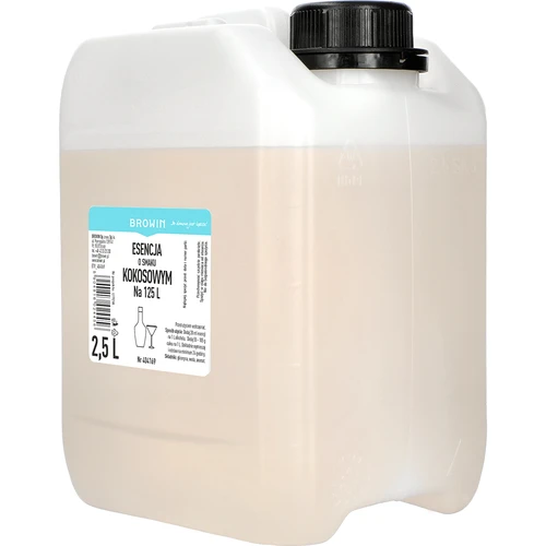 Esencia s kokosovou príchuťou, 2,5L, na 125L hotového nápoja - 2