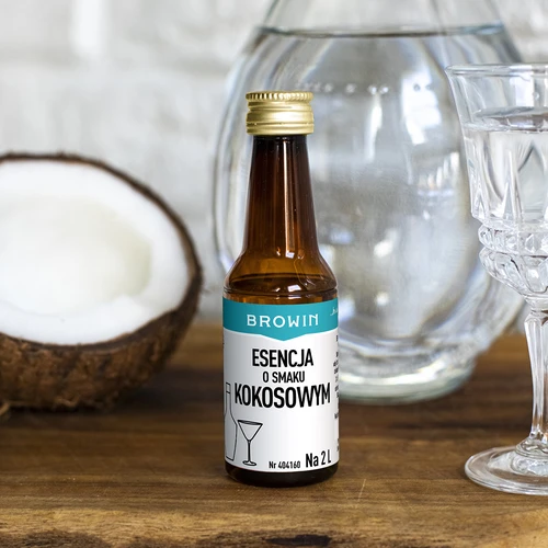 Esencia s kokosovou príchuťou na 2 L - 40 ml - 9