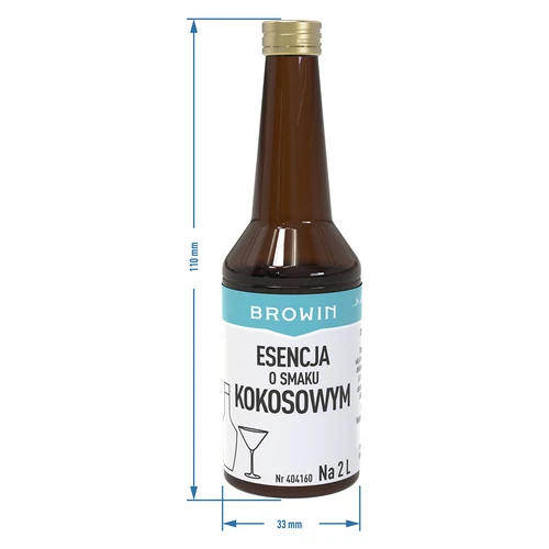 Esencia s kokosovou príchuťou na 2 L - 40 ml - 7