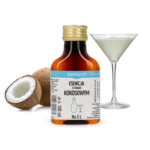 Esencia s kokosovou príchuťou, na 5 L - 100 ml - 3
