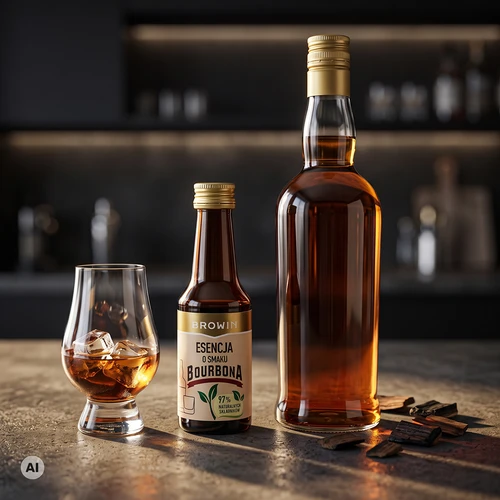 Esencia s príchuťou bourbonu na 4 L, 40 ml - 9