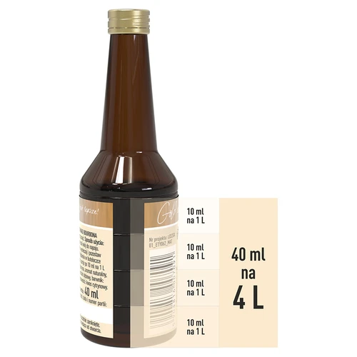 Esencia s príchuťou bourbonu na 4 L, 40 ml - 6