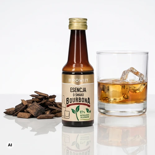Esencia s príchuťou bourbonu na 4 L, 40 ml - 4