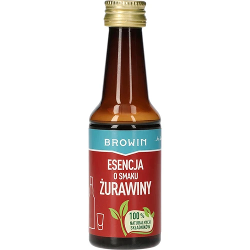 Esencia s príchuťou brusnice na 4 L - 40 ml - 2