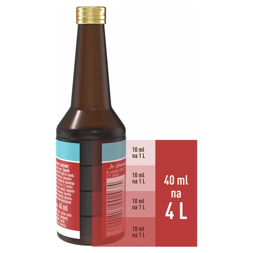 Esencia s príchuťou brusnice na 4 L - 40 ml - 6