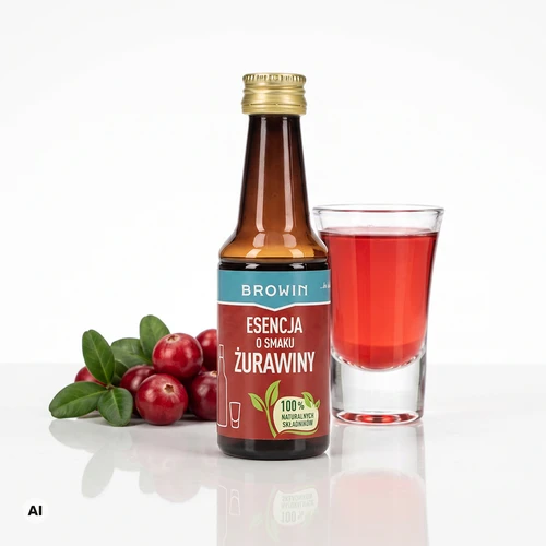 Esencia s príchuťou brusnice na 4 L - 40 ml - 4