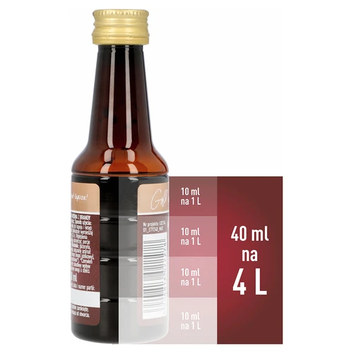 Esencia s príchuťou Čerešňa s brandy, 40 ml - na 4 L - 5
