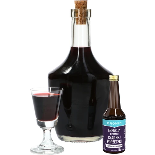Esencia s príchuťou čiernych ríbezlí s prírodnou arómou na 4 L - 40 ml - 4