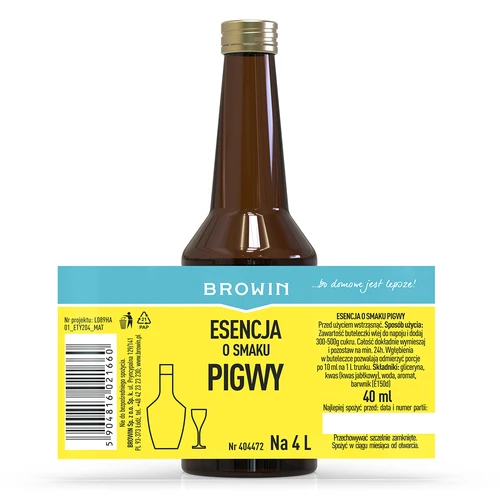 Esencia s príchuťou duly na 4 L - 40 ml - 4