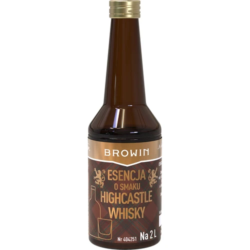 Esencia s príchuťou Highcastle Whisky na 2 l – 40 ml