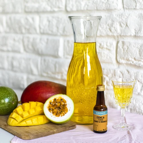 Esencia s príchuťou mango & marakuja na 2 L - 40ml - 8