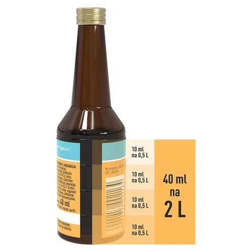 Esencia s príchuťou mango & marakuja na 2 L - 40ml - 4