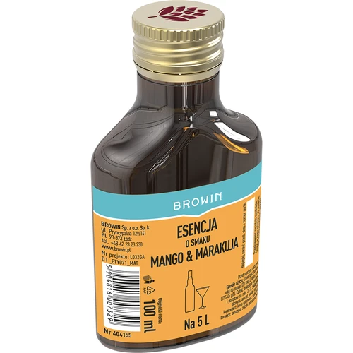 Esencia s príchuťou mango & marakuja na 5 L, 100 ml - 2