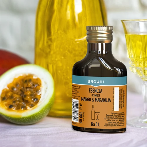 Esencia s príchuťou mango & marakuja na 5 L, 100 ml - 7