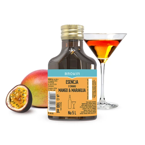 Esencia s príchuťou mango & marakuja na 5 L, 100 ml - 3