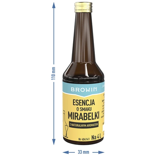 Esencia s príchuťou mirabelky 40 ml - 6