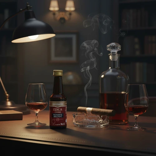 Esencia s príchuťou Reserve Brandy, 40 ml, na 4 l - 8
