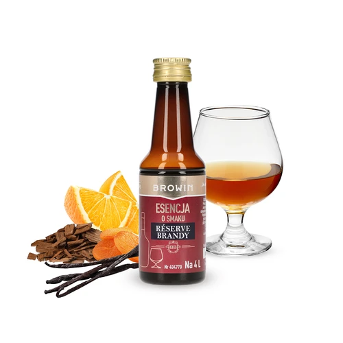 Esencia s príchuťou Reserve Brandy, 40 ml, na 4 l - 3