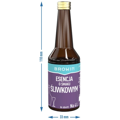 Esencia s príchuťou slivky na 4 L, 40 ml - 7