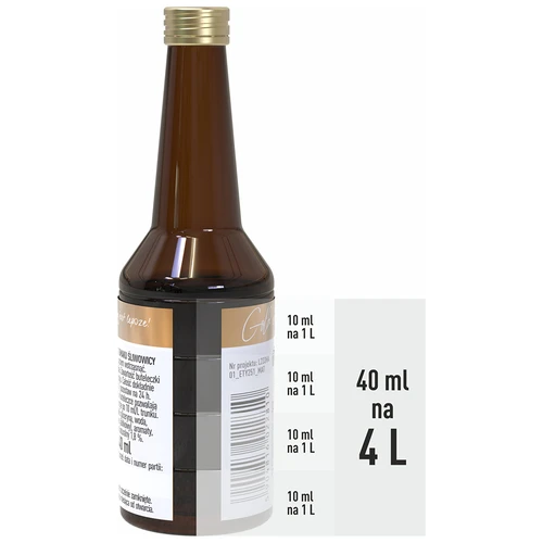 Esencia s príchuťou slivovice, na 4 L, 40 ml - 5