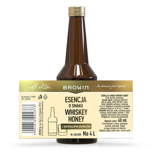Esencia s príchuťou Whisky Honey na 4 l - 40 ml - 7