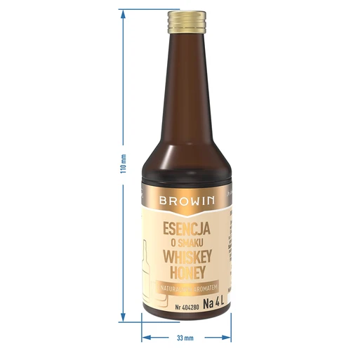 Esencia s príchuťou Whisky Honey na 4 l - 40 ml - 8