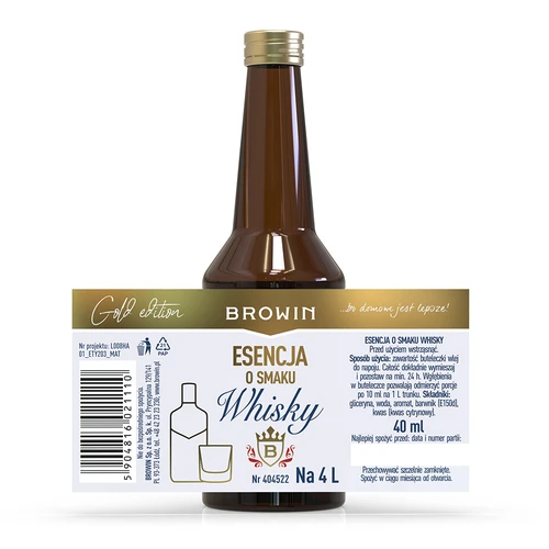 Esencia s príchuťou Whisky 40ml - 4