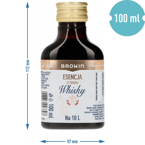 Esencia s chuťou whisky na 10 l, 100 ml - 6