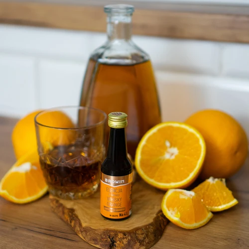 Esencia s príchuťou Whisky Orange na 4 l - 40 ml - 9