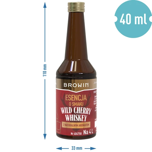 Esencia s príchuťou Wild Cherry Whiskey 40 ml - 6