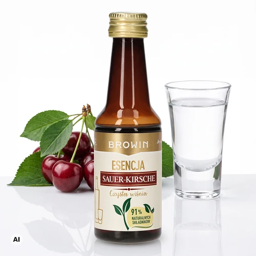 Esencia Sauer-Kirsche – Čistá Višňa, 40 ml, na 4 l - 4