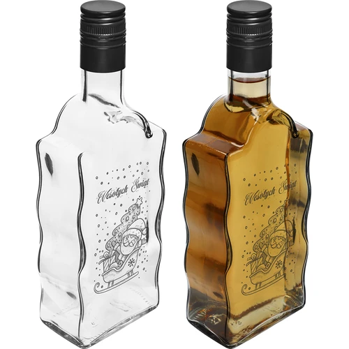 Fľaša Klasztorna 500 ml so skrutkovacím uzáverom, potlač „Mikuláš“, 1 ks - 3