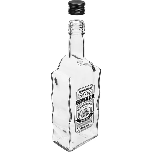 Fľaša Klasztorna 500 ml so skrutkovacím uzáverom, potlač „Bimber“, 1 ks. - 4