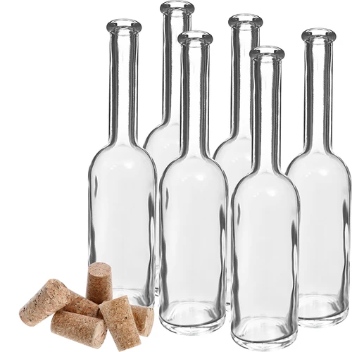 Fľaša na likér 100 ml 6 ks + 6 zátok - 3