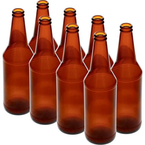 Fľaša na pivo 0,5 L - balenie 8 ks - typ B