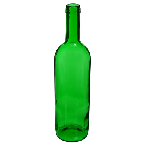 Fľaša na víno 0,75 L zelená - balenie 8 ks. - 3