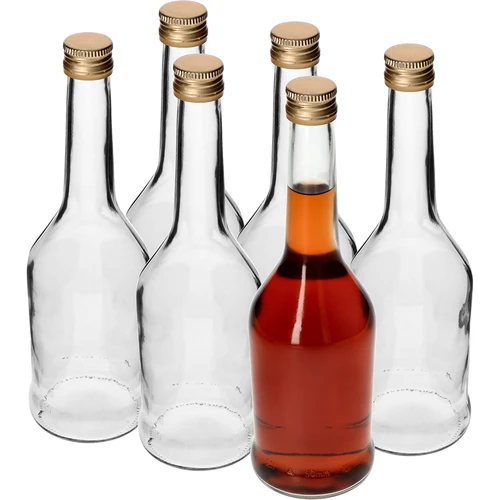 Fľaša Napoleon 500 ml s uzáverom fi28, 6 ks - 2