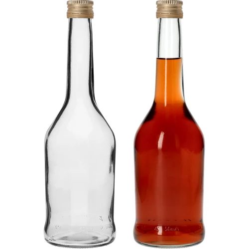 Fľaša Napoleon 500 ml s uzáverom fi28, 6 ks - 4